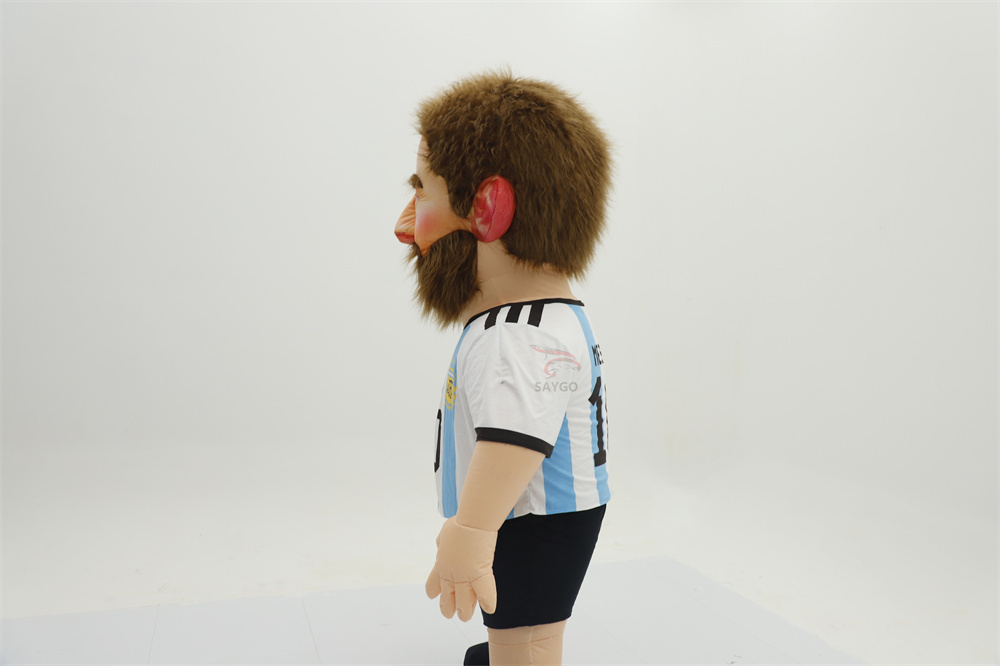 Lionel Messi Custom Inflatable Messi Mascot Suit Costume-OEM Service for Tournament Event Promotion Adult Unisex,Big Mascot,Custom Inflatable Messi Mascot Suit Costume-OEM Service for Tournament Event Promotion Adult Unisex