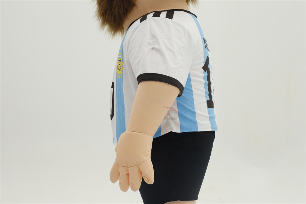 Lionel Messi Custom Inflatable Messi Mascot Suit Costume-OEM Service for Tournament Event Promotion Adult Unisex,Big Mascot,Custom Inflatable Messi Mascot Suit Costume-OEM Service for Tournament Event Promotion Adult Unisex