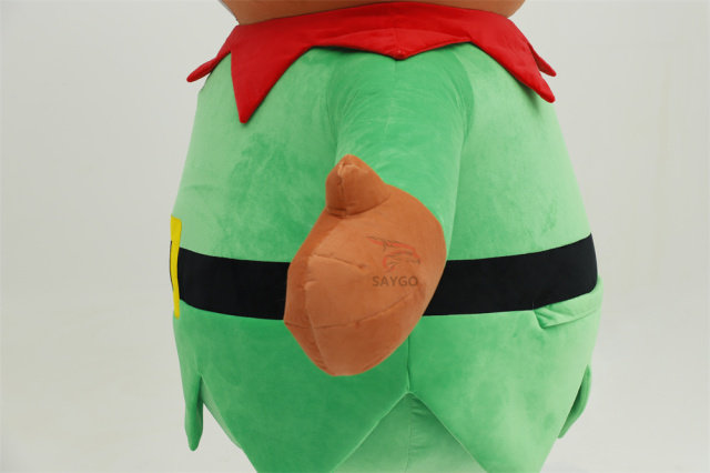 Deluxe Velvet Inflatable Adult Christmas Elf Mascot Costume Luxury Adult Fancy Dress for Christmas Party and Carnival Costumes,Big Mascot,Deluxe Velvet Inflatable Adult Christmas Elf Mascot Costume Luxury Adult Fancy Dress for Christmas Party and Carnival Costumes