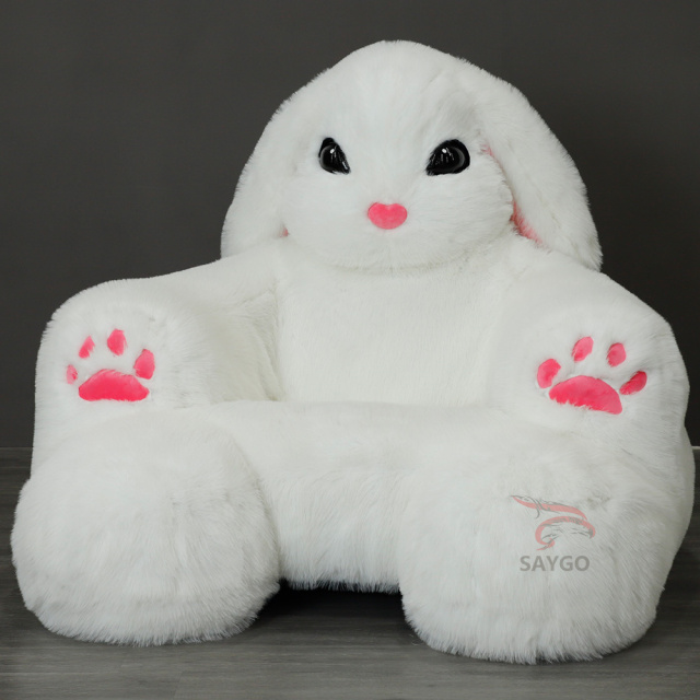 Outdoor Furry Anime Bunny Rabbit Inflatable Sofa Chair and Couch Bed with Pump,Big Mascot,Outdoor Furry Anime Bunny Rabbit Inflatable Sofa Chair and Couch Bed with Pump for 2 Persons