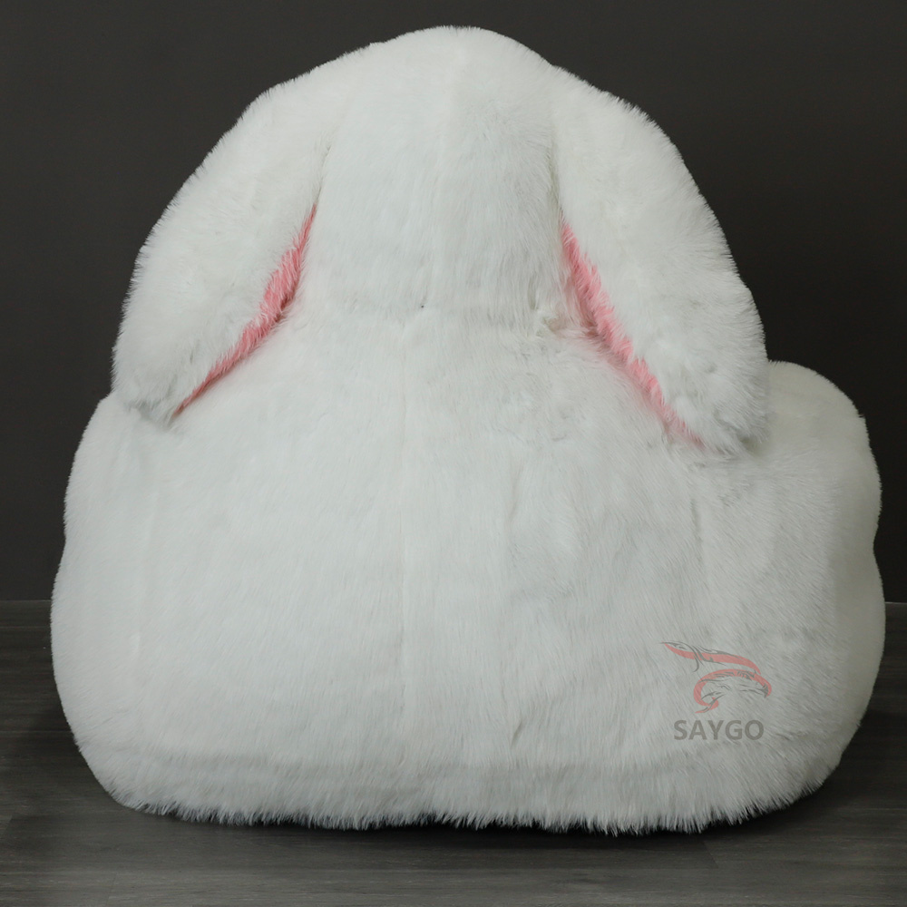 Outdoor Furry Anime Bunny Rabbit Inflatable Sofa Chair and Couch Bed with Pump,Big Mascot,Outdoor Furry Anime Bunny Rabbit Inflatable Sofa Chair and Couch Bed with Pump for 2 Persons