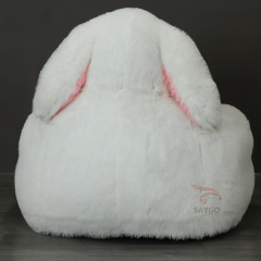 Outdoor Furry Anime Bunny Rabbit Inflatable Sofa Chair and Couch Bed with Pump,Big Mascot,Outdoor Furry Anime Bunny Rabbit Inflatable Sofa Chair and Couch Bed with Pump for 2 Persons