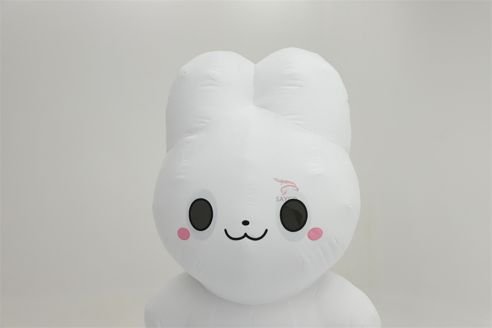White Sheep Inflatable Costume Adult Unisex White Sheep Mascot for Easter/Halloween,Big Mascot,Happy Sky Inflatable Sheep Costume Adult Unisex White Sheep Mascot for Easter/Halloween