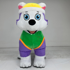 Everest Paw Patrol Dog Anime Party Adult Dress Blow up Popular Cartoon Character Inflatable Mascot Costume,Big Mascot,Everest Paw Patrol Dog Anime Party Adult Dress Blow up Popular Cartoon Character Inflatable Mascot Costume