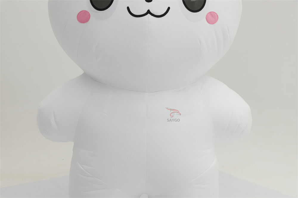 White Sheep Inflatable Costume Adult Unisex White Sheep Mascot for Easter/Halloween,Big Mascot,Happy Sky Inflatable Sheep Costume Adult Unisex White Sheep Mascot for Easter/Halloween