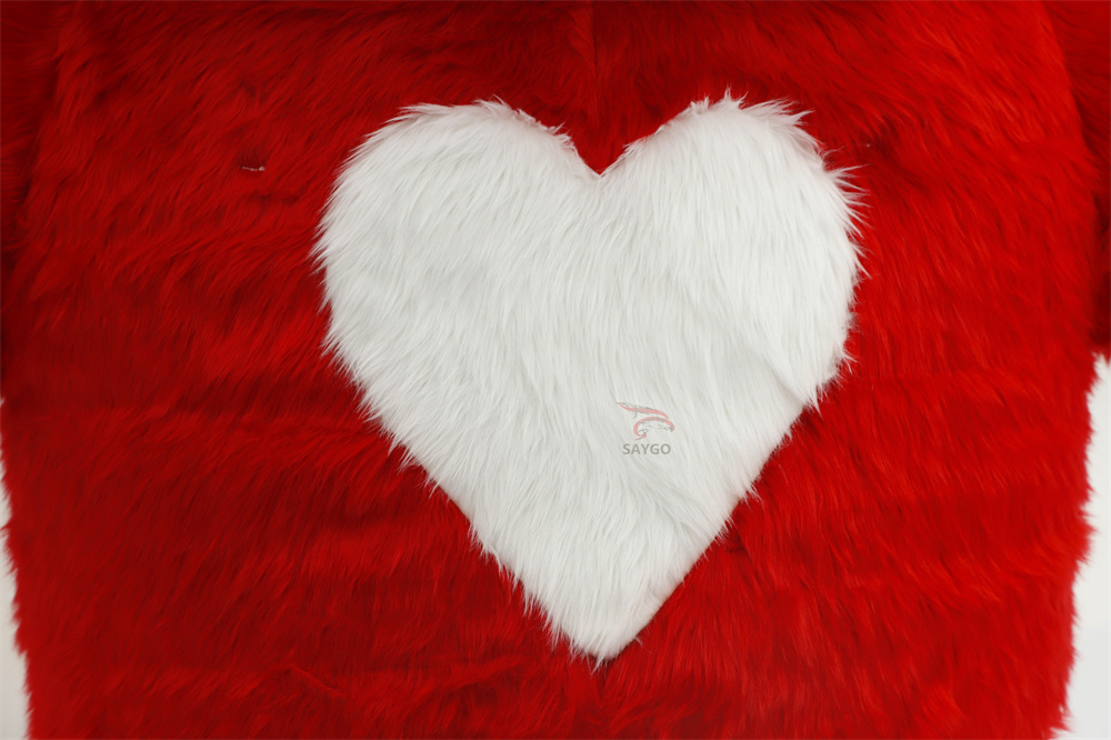 Love Heart Bunny Rabbit 2.6m Plush Costumes Mascot for Adult Children's Day Stage Performance Bunny Costumes Suit,Big Mascot,Love Heart Rabbit 2.6m Plush Costumes Mascot for Adult Children's Day Stage Performance Bunny Costumes Suit