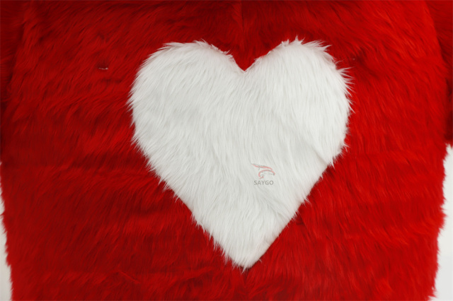 Love Heart Bunny Rabbit 2.6m Plush Costumes Mascot for Adult Children's Day Stage Performance Bunny Costumes Suit,Big Mascot,Love Heart Rabbit 2.6m Plush Costumes Mascot for Adult Children's Day Stage Performance Bunny Costumes Suit