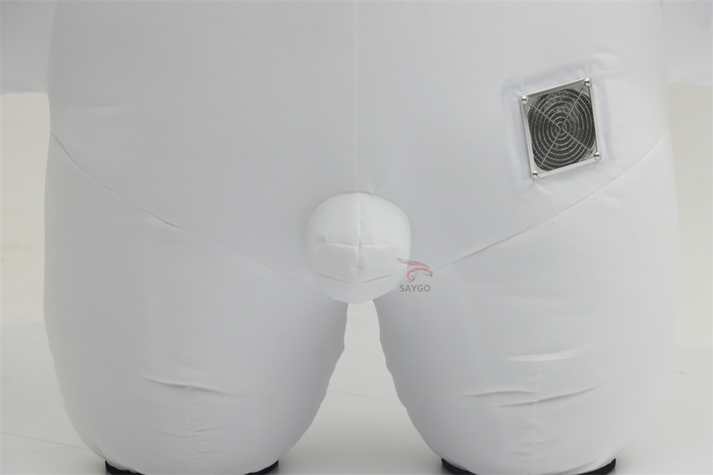 White Sheep Inflatable Costume Adult Unisex White Sheep Mascot for Easter/Halloween,Big Mascot,Happy Sky Inflatable Sheep Costume Adult Unisex White Sheep Mascot for Easter/Halloween