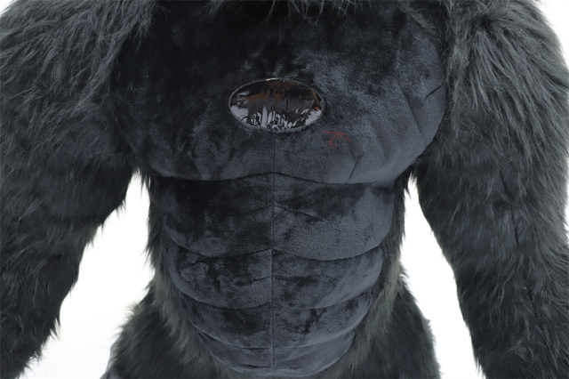 Upright Standing King Kong Goirlla Mascot Costume Walkable Halloween Plush Animal Wearable for King Kong Party Character Cartoon,Big Mascot,Customized 3M Brown Goirlla Mascot Costume Walkable Halloween Plush Animal Wearable for King Kong Party Character Cartoon
