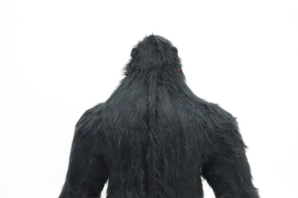 Upright Standing King Kong Goirlla Mascot Costume Walkable Halloween Plush Animal Wearable for King Kong Party Character Cartoon,Big Mascot,Customized 3M Brown Goirlla Mascot Costume Walkable Halloween Plush Animal Wearable for King Kong Party Character Cartoon