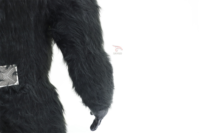 Upright Standing King Kong Goirlla Mascot Costume Walkable Halloween Plush Animal Wearable for King Kong Party Character Cartoon,Big Mascot,Customized 3M Brown Goirlla Mascot Costume Walkable Halloween Plush Animal Wearable for King Kong Party Character Cartoon