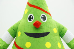 Inflatable Christmas Tree Mascot Costume Cartoon Character Snowman Christmas Tree Gingerbread Man for Party Stage Show,Big Mascot,Professional Inflatable Christmas Mascot Costume Cartoon Character Snowman Christmas Tree Gingerbread Man for Party Stage Show