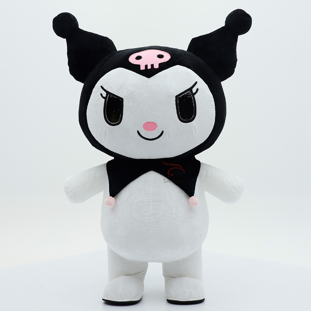 Kuromi Plush Cartoon Character Kuromi Anime Figures Cosplay Costume Inflatable Mascot Costume Cute Halloween Costume,Big Mascot,Kuromi Plush Cartoon Character Kuromi Anime Figures Cosplay Costume Inflatable Mascot Costume Cute Halloween Costume