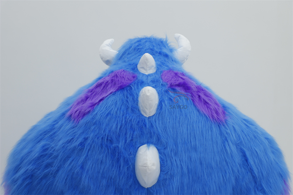 Blue Monsters CE Certified Inflatable  Sullivan Cartoon Mascot Costume-saygo Brand Mardi Gras/Carnival Theme Adult Unisex,Big Mascot,CE Certified Inflatable Blue Monster Sullivan Cartoon Mascot Costume-saygo Brand Mardi Gras/Carnival Theme Adult Unisex