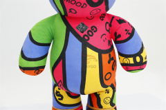 Colorful Power Bear Inflatable Costume Mascot Parade Adult Character Cosplay Animal Birthday Christmas Party Event Plush Set,Big Mascot,Colorful Power Bear Inflatable Costume Mascot Parade Adult Character Cosplay Animal Birthday Christmas Party Event Plush Set