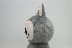 Grey Pop Mart Labubu Anime Party Adult Dress Blow up Popular Cartoon Character Inflatable Mascot Costume,Big Mascot,Grey Pop Mart Labubu Anime Party Adult Dress Blow up Popular Cartoon Character Inflatable Mascot Costume