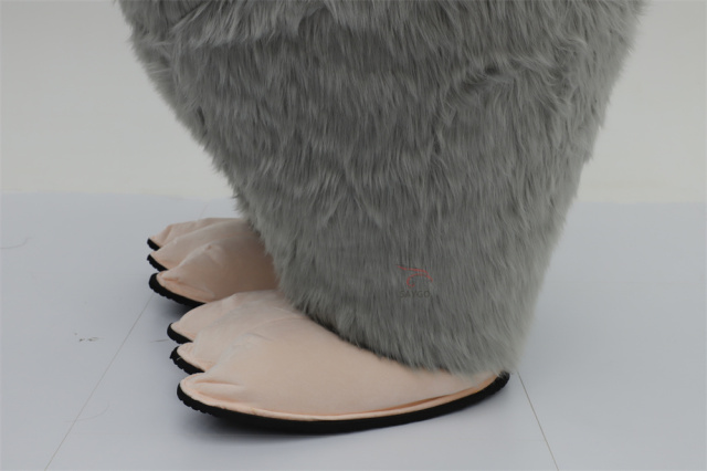 Grey Pop Mart Labubu Anime Party Adult Dress Blow up Popular Cartoon Character Inflatable Mascot Costume,Big Mascot,Grey Pop Mart Labubu Anime Party Adult Dress Blow up Popular Cartoon Character Inflatable Mascot Costume