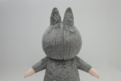 Grey Pop Mart Labubu Anime Party Adult Dress Blow up Popular Cartoon Character Inflatable Mascot Costume,Big Mascot,Grey Pop Mart Labubu Anime Party Adult Dress Blow up Popular Cartoon Character Inflatable Mascot Costume