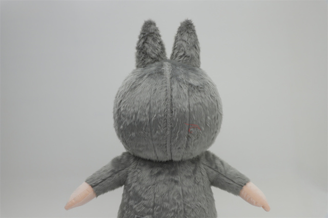 Grey Pop Mart Labubu Anime Party Adult Dress Blow up Popular Cartoon Character Inflatable Mascot Costume,Big Mascot,Grey Pop Mart Labubu Anime Party Adult Dress Blow up Popular Cartoon Character Inflatable Mascot Costume