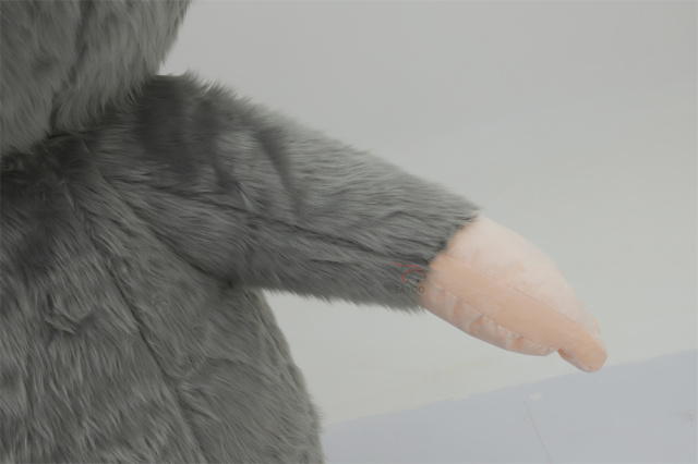 Grey Pop Mart Labubu Anime Party Adult Dress Blow up Popular Cartoon Character Inflatable Mascot Costume,Big Mascot,Grey Pop Mart Labubu Anime Party Adult Dress Blow up Popular Cartoon Character Inflatable Mascot Costume