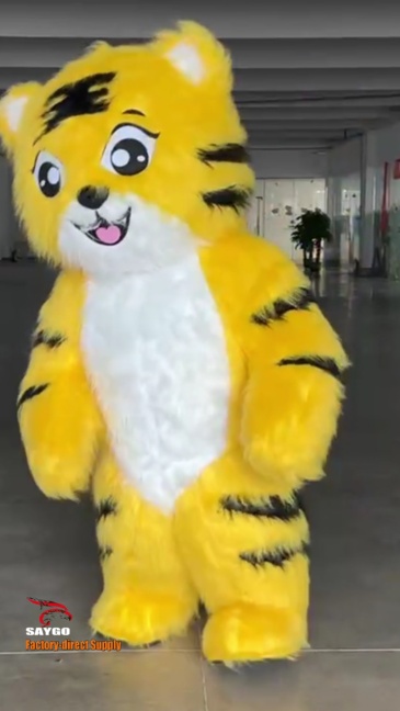 Tiger Mascot Costume Inflatable Rental for Basketball Games Saygo Brand Mardi Gras/Carnival Theme Adult Unisex,Big Mascot,Yellow Tiger Mascot Costume Inflatable Rental for Basketball Games Saygo Brand Mardi Gras/Carnival Theme Adult Unisex