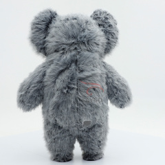 Grey Koala Bear Costume Furry Inflatable 2.6m Koala Mascot Costume for Zoo Events Rental,Big Mascot,Custom Made Grey Koala Bear Costume Furry Inflatable 2.6m Koala Mascot Costume for Zoo Events Rental