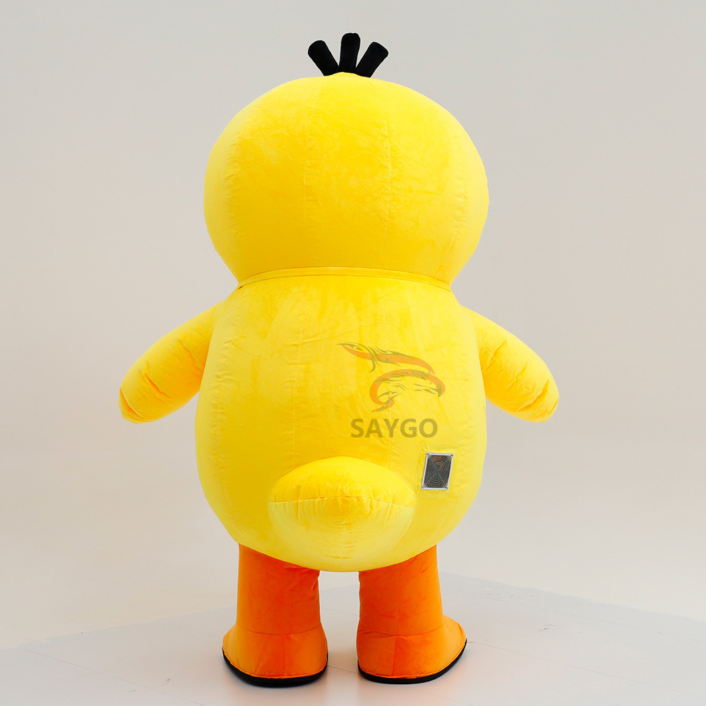 Psyduck Parade Walking Cosplay Costumes 2.2m 2.6m Psyduck Inflatable Platypus Mascots Suit for Events Advertisement Performance,Big Mascot,Parade Walking Cosplay Costumes 2.2m 2.6m Psyduck Inflatable Platypus Mascots Suit for Events Advertisement Performance