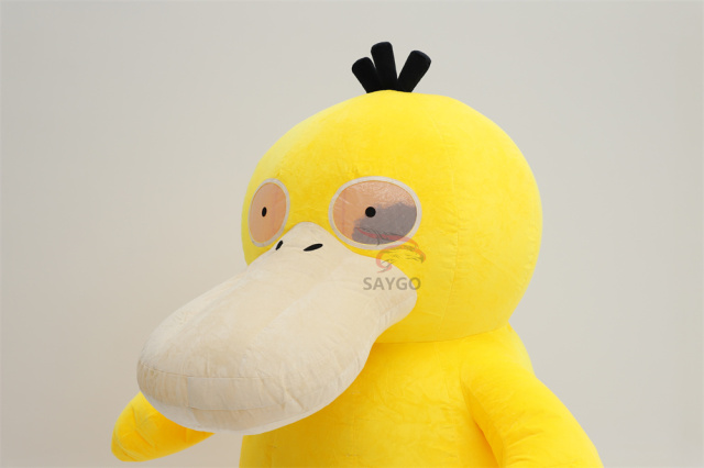 Psyduck Parade Walking Cosplay Costumes 2.2m 2.6m Psyduck Inflatable Platypus Mascots Suit for Events Advertisement Performance,Big Mascot,Parade Walking Cosplay Costumes 2.2m 2.6m Psyduck Inflatable Platypus Mascots Suit for Events Advertisement Performance