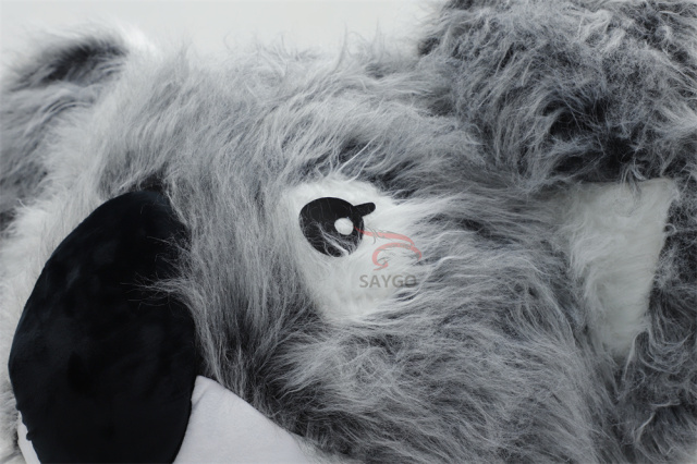 Grey Koala Bear Costume Furry Inflatable 2.6m Koala Mascot Costume for Zoo Events Rental,Big Mascot,Custom Made Grey Koala Bear Costume Furry Inflatable 2.6m Koala Mascot Costume for Zoo Events Rental