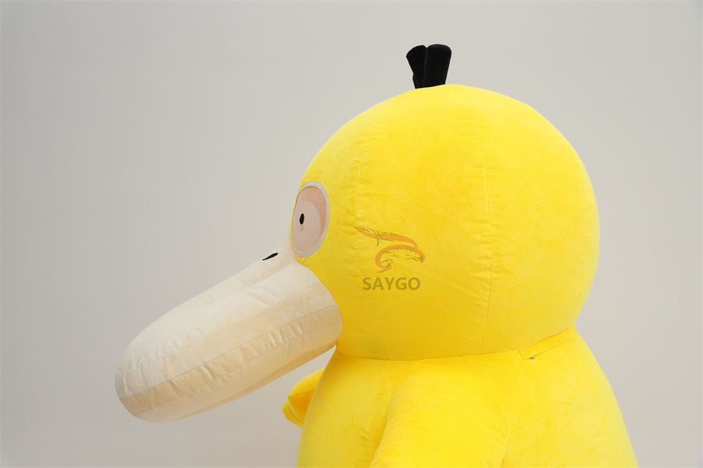 Psyduck Parade Walking Cosplay Costumes 2.2m 2.6m Psyduck Inflatable Platypus Mascots Suit for Events Advertisement Performance,Big Mascot,Parade Walking Cosplay Costumes 2.2m 2.6m Psyduck Inflatable Platypus Mascots Suit for Events Advertisement Performance