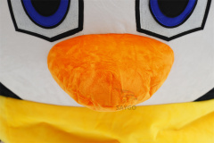 Yellow Scarf Penguin Commercial Factory Price 2m/2.6m Walking Plush Penguin Mascot Costume Adult Inflatable Cartoon Halloween Anime,Big Mascot,2025 Saygo Commercial Factory Price 2m/2.6m Walking Plush Penguin Mascot Costume Adult Inflatable Cartoon Halloween Anime