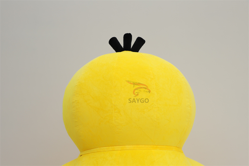 Psyduck Parade Walking Cosplay Costumes 2.2m 2.6m Psyduck Inflatable Platypus Mascots Suit for Events Advertisement Performance,Big Mascot,Parade Walking Cosplay Costumes 2.2m 2.6m Psyduck Inflatable Platypus Mascots Suit for Events Advertisement Performance