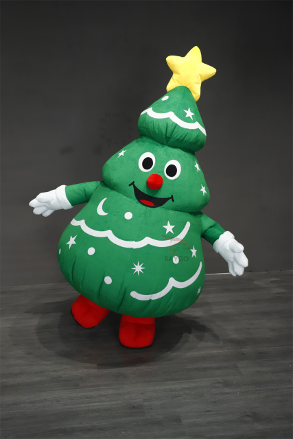 Christmas Inflatable Santa Costume XL Mens Costumes Adult Cosplay Outfit Funny Blow-up Claus Suit with Tree for Halloween Mascot,Big Mascot,Christmas Inflatable Santa Costume XL Mens Costumes Adult Cosplay Outfit Funny Blow-up Claus Suit with Tree for Halloween Mascot
