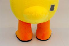 Psyduck Parade Walking Cosplay Costumes 2.2m 2.6m Psyduck Inflatable Platypus Mascots Suit for Events Advertisement Performance,Big Mascot,Parade Walking Cosplay Costumes 2.2m 2.6m Psyduck Inflatable Platypus Mascots Suit for Events Advertisement Performance