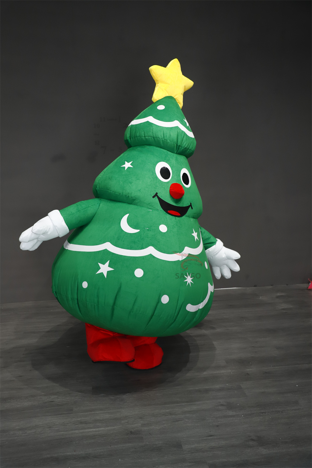 Christmas Inflatable Santa Costume XL Mens Costumes Adult Cosplay Outfit Funny Blow-up Claus Suit with Tree for Halloween Mascot,Big Mascot,Christmas Inflatable Santa Costume XL Mens Costumes Adult Cosplay Outfit Funny Blow-up Claus Suit with Tree for Halloween Mascot