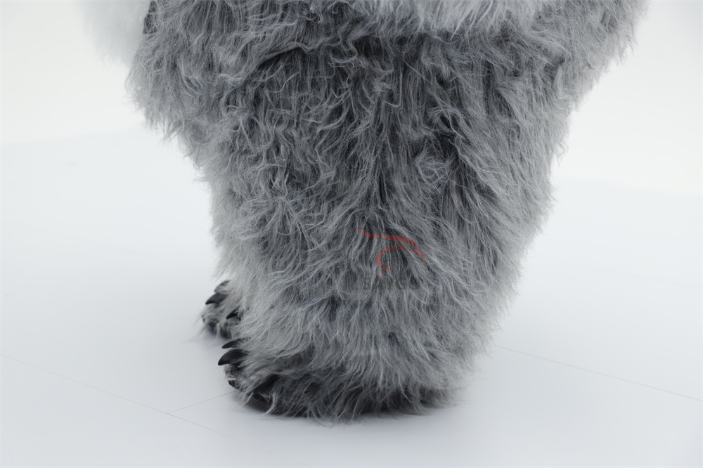 Grey Koala Bear Costume Furry Inflatable 2.6m Koala Mascot Costume for Zoo Events Rental,Big Mascot,Custom Made Grey Koala Bear Costume Furry Inflatable 2.6m Koala Mascot Costume for Zoo Events Rental