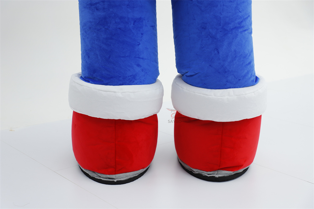 Sonic Mascot Costume Party Show Giant Plush Inflatable Adult Party Event Mascot Cartoon Character Costume,Big Mascot,Sonic Mascot Costume Party Show Giant Plush Inflatable Adult Party Event Mascot Cartoon Character Costume