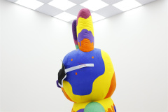 Colorful Star Glasses Bunny Mascot Costume  Clothes for Birthday Party Dress 2/2.6m Celebration Events Rental Inflatable Bunny Rabbit,Big Mascot,Colorful Star Glasses Bunny Mascot Costume  Clothes for Birthday Party Dress 2/2.6m Celebration Events Rental Inflatable Bunny Rabbit
