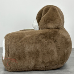 Double Seat Dog Inflatable Soft Corduroy Dog Costume Winter Warm Small Medium Large Puppy Sofa Removable Mascot Adult Unisex,Big Mascot,Inflatable Soft Corduroy Dog Costume Winter Warm Small Medium Large Puppy Sofa Removable Mascot Adult Unisex