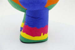 Colorful Star Glasses Bunny Mascot Costume  Clothes for Birthday Party Dress 2/2.6m Celebration Events Rental Inflatable Bunny Rabbit,Big Mascot,Colorful Star Glasses Bunny Mascot Costume  Clothes for Birthday Party Dress 2/2.6m Celebration Events Rental Inflatable Bunny Rabbit