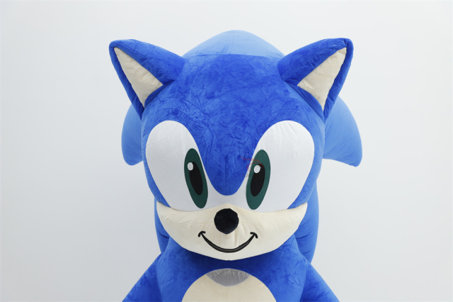 Sonic Mascot Costume Party Show Giant Plush Inflatable Adult Party Event Mascot Cartoon Character Costume,Big Mascot,Sonic Mascot Costume Party Show Giant Plush Inflatable Adult Party Event Mascot Cartoon Character Costume