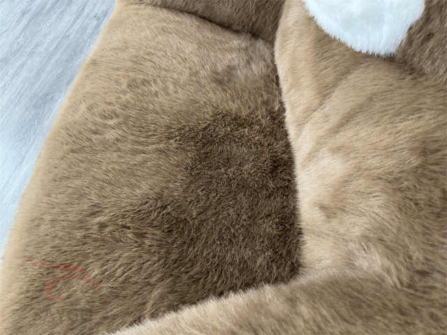 Double Seat Dog Inflatable Soft Corduroy Dog Costume Winter Warm Small Medium Large Puppy Sofa Removable Mascot Adult Unisex,Big Mascot,Inflatable Soft Corduroy Dog Costume Winter Warm Small Medium Large Puppy Sofa Removable Mascot Adult Unisex