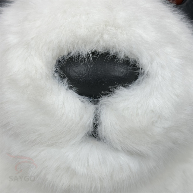 Double Seat Panda Sofa Furry Fibre Leather Sofa Couch for Soft Rest Sofa Bed Furniture,Big Mascot,Family Child Paradise Panda Sofa Chair 1 Person Set Furry Fibre Leather Sofa Couch for Soft Rest Sofa Bed Furniture for Sale