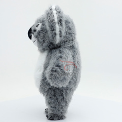 Grey Koala Bear Costume Furry Inflatable 2.6m Koala Mascot Costume for Zoo Events Rental,Big Mascot,Custom Made Grey Koala Bear Costume Furry Inflatable 2.6m Koala Mascot Costume for Zoo Events Rental