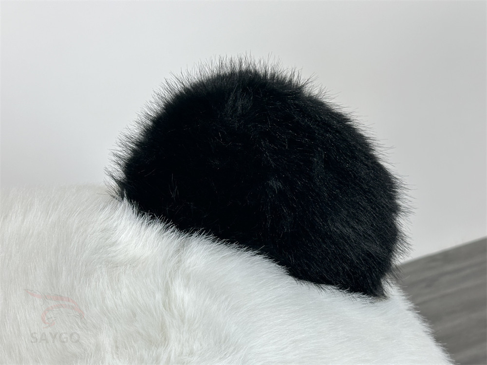 Double Seat Panda Sofa Furry Fibre Leather Sofa Couch for Soft Rest Sofa Bed Furniture,Big Mascot,Family Child Paradise Panda Sofa Chair 1 Person Set Furry Fibre Leather Sofa Couch for Soft Rest Sofa Bed Furniture for Sale