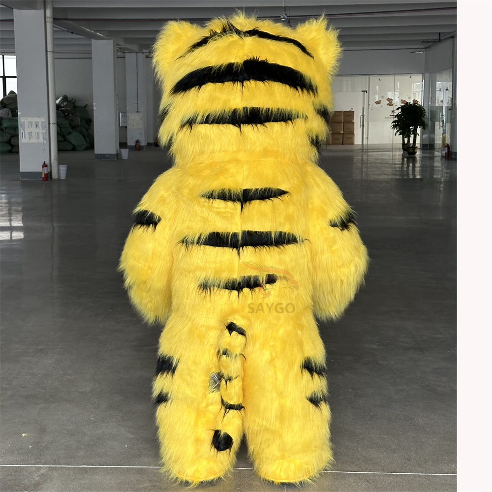 Tiger Mascot Costume Inflatable Rental for Basketball Games Saygo Brand Mardi Gras/Carnival Theme Adult Unisex,Big Mascot,Yellow Tiger Mascot Costume Inflatable Rental for Basketball Games Saygo Brand Mardi Gras/Carnival Theme Adult Unisex