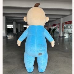 Adorable Blue Baby Boss Mascot Costumes Customize Inflatable Plush boss Baby Boy Doll Mascot Costume 2m for Sale,Big Mascot,Adorable Blue Baby Boss Mascot Costumes Customize Inflatable Plush boss Baby Boy Doll Mascot Costume 2m for Sale