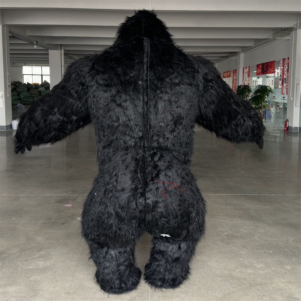 King Kong Gorilla Cosplay Giant Inflatable Cartoon Vertical Mascot Costume for Adults Unisex Promotion Party,Big Mascot,King Kong Gorilla Cosplay Giant Inflatable Cartoon Vertical Mascot Costume for Adults Unisex Promotion Party