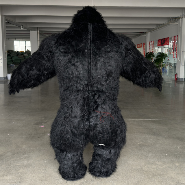 King Kong Gorilla Cosplay Giant Inflatable Cartoon Vertical Mascot Costume for Adults Unisex Promotion Party,Big Mascot,King Kong Gorilla Cosplay Giant Inflatable Cartoon Vertical Mascot Costume for Adults Unisex Promotion Party