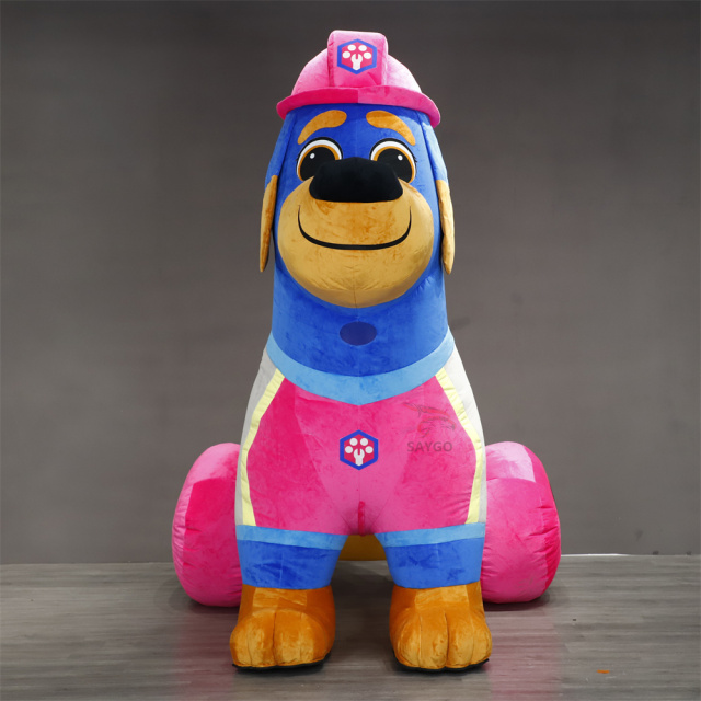 Dog on wheels Customize Inflatable Dog Cosplay Mascot Costume for Park Advertising Arracts Walking,Big Mascot,Customize Inflatable Dog Cosplay Mascot Costume for Park Advertising Arracts Walking